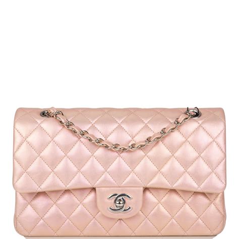 iridescent lambskin medium chanel